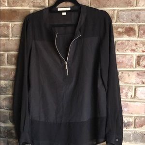 Michael kors black blouse